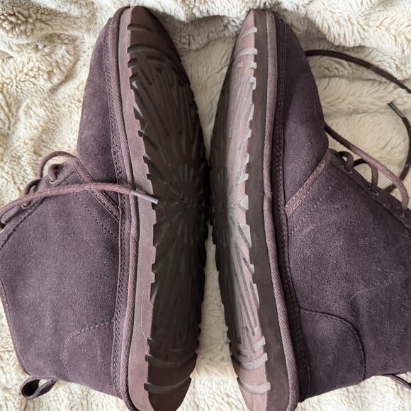 Mens Ugg Neumel  Boots Dark Brown Size 11 - Picture 6 of 9